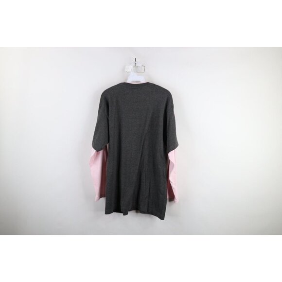 Vtg 90s Womens Large Layered Spell Out Ohio State University Long Sleeve T-Shirt - Picture 9 of 11